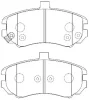 BP11419 SB NAGAMOCHI Комплект тормозных колодок, дисковый тормоз