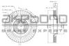 BN-0042 AKEBONO Тормозной диск