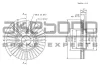 BN-0058E AKEBONO Тормозной диск