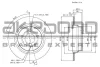 BN-0070 AKEBONO Тормозной диск