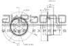 BN-0194E AKEBONO Тормозной диск