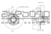 BN-0281 AKEBONO Тормозной диск