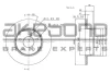 BN-0406 AKEBONO Тормозной диск