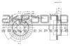 BN-0531 AKEBONO Тормозной диск