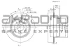 BN-0572 AKEBONO Тормозной диск