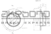 BN-0680 AKEBONO Тормозной диск