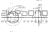 BN-0702E AKEBONO Тормозной диск