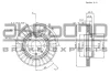 BN-1309 AKEBONO Тормозной диск