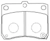 BP28436 SB NAGAMOCHI Комплект тормозных колодок, дисковый тормоз