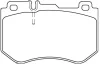 BP31031 SB NAGAMOCHI Комплект тормозных колодок, дисковый тормоз