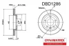 DBD1286 DYNAMAX Диск тормозной