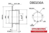 DBD230A DYNAMAX Диск тормозной