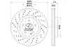 BZS55.00351 SCHNIEDER AUTOTECH Тормозной диск