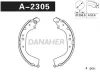 A2305 DANAHER Комлект тормозных накладок