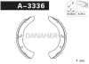 A3336 DANAHER Комлект тормозных накладок