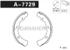 A7729 DANAHER Комлект тормозных накладок