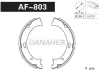 AF803 DANAHER Комлект тормозных накладок
