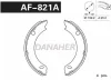 AF821A DANAHER Комлект тормозных накладок