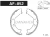 AF852 DANAHER Комлект тормозных накладок