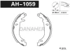 AH1059 DANAHER Комлект тормозных накладок