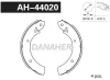 AH44020 DANAHER Комлект тормозных накладок