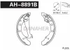 AH8891B DANAHER Комлект тормозных накладок