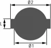 8XY 004 716-001 BEHR/HELLA/PAGID Крышка, топливной бак