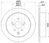 8DD 355 131-482 BEHR/HELLA/PAGID Тормозной диск