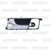 P20-1124L PATRON Ручка внутренняя двери передн лев Chevrolet Optra, Nubira, Lacetti Estatel, Excelle , HRV 03-13,Daewoo: Nubira, Optra, Estate, Excel, HRV, Lacetti 02-08 (хром\черн)