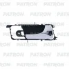 P20-1124R PATRON Ручка внутренняя двери передн прав Chevrolet Optra, Nubira, Lacetti Estatel, Excelle , HRV 03-13,Daewoo: Nubira, Optra, Estate, Excel, HRV, Lacetti 02-08 (хром\черн)