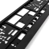 Превью - RAM BK AUTOPROFI Рамка под номер пластиковая, двусоставная, чёрный (фото 3)