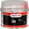 RAD200100 RADEX Шпатлевка UNI универсальная шпатлевка 0,5 кг + отвердитель. Можно наносить на широкий диапазон поверхностей
