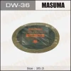 DW-36 MASUMA К-кт заплаток кордовых для ремонта шин 5шт. 1 слой корда, d35mm
