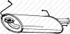 145-237 BOSAL Глушитель выхлопных газов средний/конечный/задняя банка