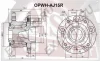 OPWH-AJ15R ASVA Ступица колеса