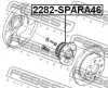 Превью - 2282-SPARA46 FEBEST Ступица колеса (фото 2)