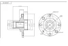 560615 WXQP Ступица колеса