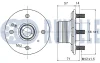 Превью - 220636 RUVILLE Комплект подшипника ступицы колеса (фото 2)