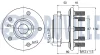 Превью - 221252 RUVILLE Комплект подшипника ступицы колеса (фото 2)