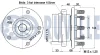 Превью - 221832 RUVILLE Комплект подшипника ступицы колеса (фото 2)