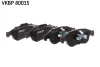 Превью - VKBP 80015 SKF Комплект тормозных колодок, дисковый тормоз (фото 3)