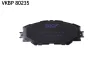 Превью - VKBP 80235 SKF Комплект тормозных колодок, дисковый тормоз (фото 3)