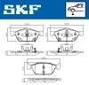 Превью - VKBP 80320 A SKF Комплект тормозных колодок, дисковый тормоз (фото 2)