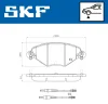 Превью - VKBP 80463 E SKF Комплект тормозных колодок, дисковый тормоз (фото 2)