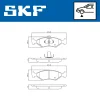 Превью - VKBP 80602 SKF Комплект тормозных колодок, дисковый тормоз (фото 2)