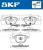 Превью - VKBP 80617 E SKF Комплект тормозных колодок, дисковый тормоз (фото 2)
