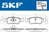 Превью - VKBP 90362 SKF Комплект тормозных колодок, дисковый тормоз (фото 2)