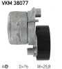 Превью - VKM 38077 SKF Натяжной ролик, поликлиновой ремень (фото 3)
