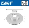 Превью - VKBD 80212 V2 SKF Тормозной диск (фото 2)