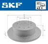 Превью - VKBD 90065 S2 SKF Тормозной диск (фото 2)